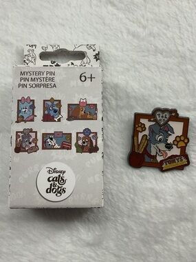Loungefly Cats & Dogs Enamel Pin -Tramp